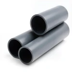 أنابيب بلاستيك UPVC ضغط 9 بار مقاس 3 إنش سمك 4.1 مم لون رمادي غامق