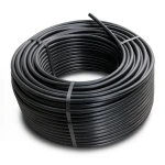 HDPE Plastic Coil Pipe Nominal Pressure 15.6 Bar PE 100 OD 110 mm SDR 9 Black