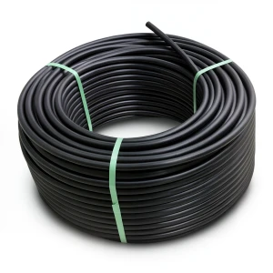 لفة أنابيب HDPE ضغط 15.6 بار PE 100 قطر خارجي 125 مم SDR 9 لون أسود