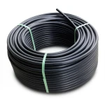 HDPE Plastic Coil Pipe Nominal Pressure 19.2 Bar PE 100 OD 16 mm SDR 7.4 Black