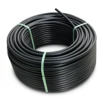 HDPE Plastic Coil Pipe Nominal Pressure 19.2 Bar PE 100 OD 20 mm SDR 7.4 Black