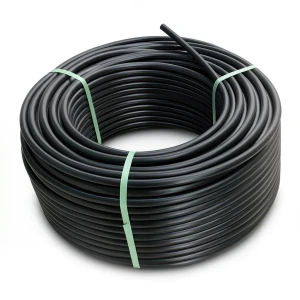 لفة أنابيب HDPE ضغط 19.2 بار PE 100 قطر خارجي 20 مم SDR 7.4 لون أسود