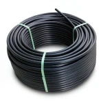 HDPE Plastic Coil Pipe PN 19.2 Bar PE 100 OD 25 mm SDR 7.4 Black