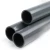 UPVC Plastic Pipe PN 15 Bar Size 1 inch Thickness 2.7 mm Dark Gray - Image 1