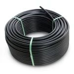 HDPE Plastic Coil Pipe PN 19.2 Bar PE 100, 32 mm Diameter, SDR 7.4, Black