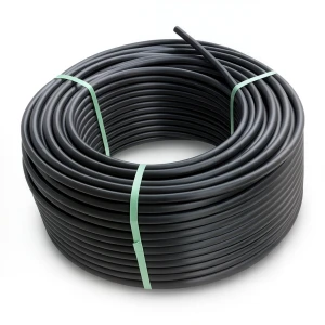 لفة أنابيب بلاستيك HDPE ضغط 19.2 بار [PE 100] قطر خارجي 32 مم SDR 7.4 لون أسود