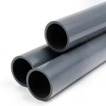 انابيب بلاستيك UPVC ضغط 12 بار مقاس 8 إنش سمك 11.9 ملم لون رمادي غامق