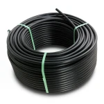 HDPE Plastic Coil Pipe Nominal Pressure 15.6 Bar PE 100 OD 110 mm SDR 9 Black