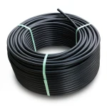 HDPE Plastic Coil Pipe PN 15.6 Bar PE 100 OD 125 mm SDR 9 Black