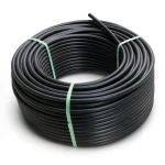 HDPE Plastic Coil Pipe PN 15.6 Bar PE 100 OD 140 mm SDR 9 Black