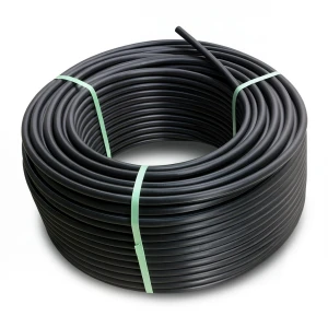 لفة أنابيب HDPE ضغط 15.6 بار PE 100، قطر خارجي 160 مم، SDR 9 أسود