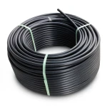 HDPE Plastic Coil Pipe Nominal Pressure 19.2 Bar PE 100 OD 16 mm SDR 7.4 Black