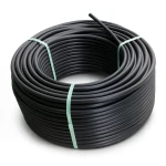 HDPE Plastic Coil Pipe Nominal Pressure 19.2 Bar PE 100 OD 40 mm SDR 7.4 Black