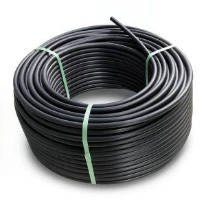 HDPE Plastic Coil Pipe Nominal Pressure 19.2 Bar PE100 50 mm SDR 7.4 Black