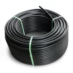 HDPE Plastic Coil Pipe Nominal Pressure 19.2 Bar PE 100 OD 63 mm SDR 7.4 Black
