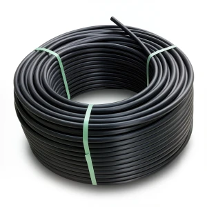 لفة أنابيب بلاستيك HDPE ضغط 19.2 بار PE 100 قطر خارجي 75 مم SDR 7.4 لون أسود