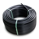 HDPE Plastic Coil Pipe Nominal Pressure 19.2 Bar PE 100 OD 110 mm SDR 7.4 Black