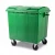 1100L HDPE Plastic Wheelie Bin for Waste Collection