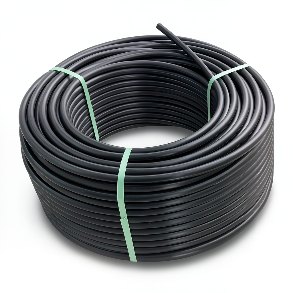 HDPE Plastic Coil Pipe Nominal Pressure 19.2 Bar PE 100 OD 160 mm SDR 7.4 Black