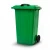 KOVANTO 120L HDPE Plastic Wheelie Bin