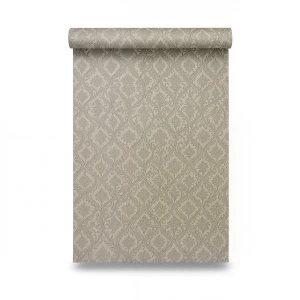 Italian Wallpaper Patterned Design Dark Beige, Size 10mx1.06m, Model 72931