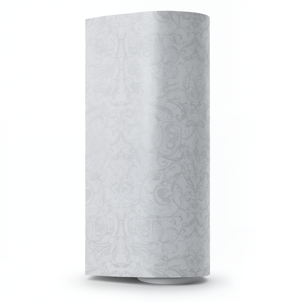 Pattern Wall Covering 0.53m x 10m Gray Color, Model 17825