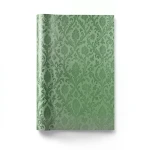 ورق جدران ايطالي تصميم نقشات مقاس 10 م×1.06 م لون اخضر موديل 72933
