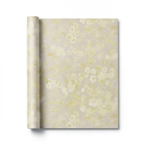Dutch Floral Wallpaper 10 m x 0.53 m Beige, Model 221301