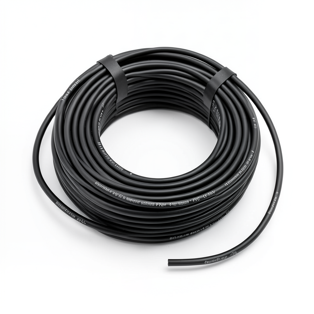Flexible Copper Wire 4mm2 450/750V Heat Resistant PVC Insulation, Black | Al Fanar