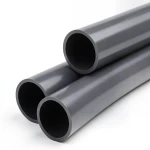 أنابيب بلاستيك UPVC ضغط 12 بار مقاس 1 1/4 إنش سمك 2.7 مم لون رمادي غامق