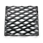 Hot Rolled Black Steel Expanded Metal Mesh Thickness 2.3 mm Width 1.22 m Length 5 m