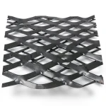 Hot Rolled Black Steel Expanded Metal Mesh Thickness 2.3 mm Width 1.22 m Length 7 m