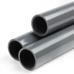 مواسير UPVC ضغط 15 بار مقاس 3/4 إنش سماكة 2.5 مم لون رمادي غامق