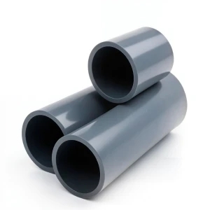 UPVC Plastic Pipe PN 15 Bar Size 1 inch Thickness 2.7 mm Dark Gray