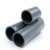 UPVC Plastic Pipe PN 15 Bar Size 1 inch Thickness 2.7 mm Dark Gray - Image 1