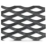 Hot Rolled Black Steel Expanded Metal Mesh Thickness 2.7 mm Width 1.22 m Length 3 m