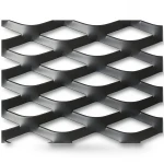 Hot Rolled Black Steel Expanded Metal Mesh Thickness 2.7 mm Width 1.22 m Length 6 m