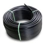HDPE Plastic Coil Pipe Nominal Pressure 19.2 Bar PE 100 OD 40 mm SDR 7.4 Black