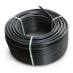 HDPE Plastic Coil Pipe Nominal Pressure 19.2 Bar PE100 50 mm SDR 7.4 Black