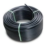 HDPE Plastic Coil Pipe PN 19.2 Bar PE 100, 140 mm SDR 7.4 Black