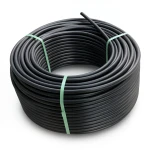 HDPE Plastic Coil Pipe Nominal Pressure 19.2 Bar PE 100 OD 160 mm SDR 7.4 Black