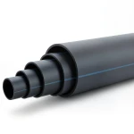 HDPE Polyethylene Pipe PN 9.9 Bar PE 100 OD 400 mm SDR 13.6 Black