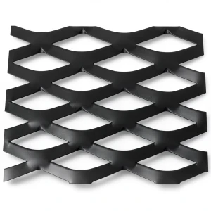 Hot Rolled Black Steel Expanded Metal Mesh Thickness 2.3 mm Width 1.22 m Length 3 m