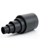 مواسير HDPE بولي ايثيلين ضغط اسمي 12.5 بار، قطر خارجي 180 مم، SDR 11، لون أسود