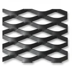 Hot Rolled Black Steel Expanded Metal Mesh Thickness 2.3 mm Width 1.22 m Length 5 m