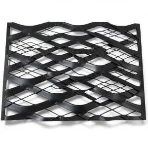 Hot Rolled Black Steel Expanded Metal Mesh Thickness 2.7 mm Width 1.22 m Length 1 m