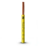 Single Core Stranded Cable CU/PVC 6mm2 450/750V Yellow | Jeddah Cables Company