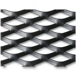 Hot Rolled Black Steel Expanded Metal Mesh Thickness 2.7 mm Width 1.22 m Length 3 m