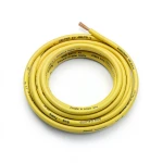 Single Core Stranded Cable CU/PVC 6mm2 450/750V Yellow | Jeddah Cables Company