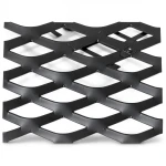 Hot Rolled Black Steel Expanded Metal Mesh Thickness 2.7 mm Width 1.22 m Length 6 m